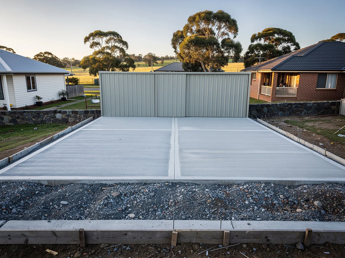 Plain & Broom-Finish Concrete